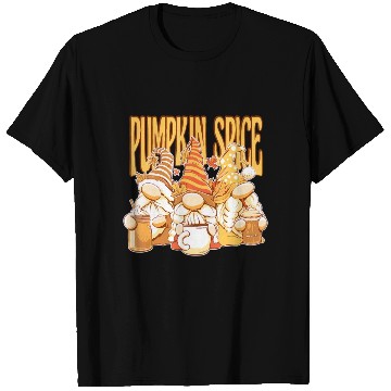 Discover Gnomes Autumn Season Pumpkin Spice Hallothanksmas T Shirts