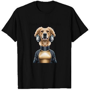 Discover Barktastic Beats-DJ Golden Retriever and Funny Art T Shirts