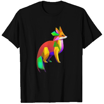 Discover Tangram Fox T Shirts