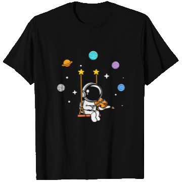 Discover Astronaut Violin Player Violinist Viola Classical T Shirts