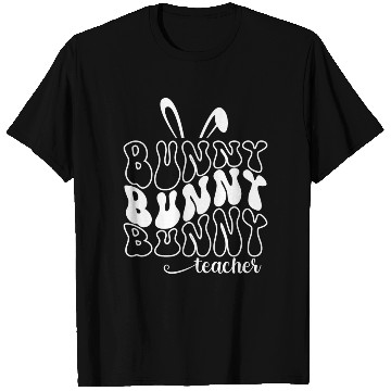 Discover Cute Teacher Bunny Teacher Easter T Shirts
