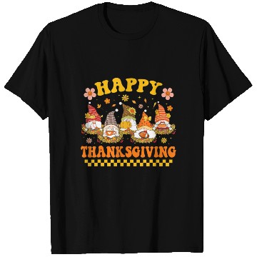 Discover Groovy Cute Gnome Pumpkin Autumn Fall Happy T Shirts