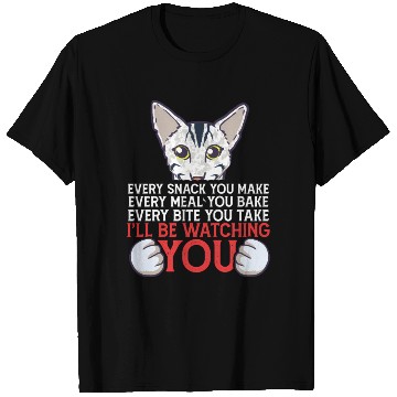 Discover I'Ll Be Watching You Oriental Cat Owner T Shirts