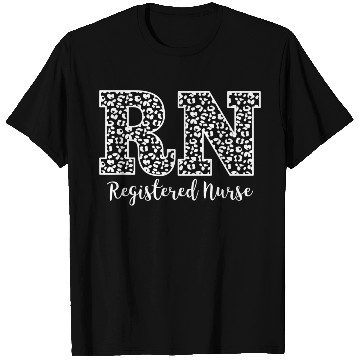 Discover Registered Nurse Rn Leopard Nursing School Nurse T Shirts
