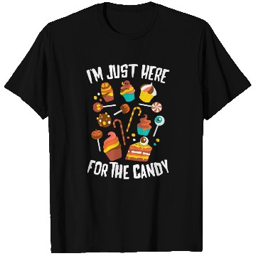Discover Just Here For The Candy Funny Halloween T Shirts