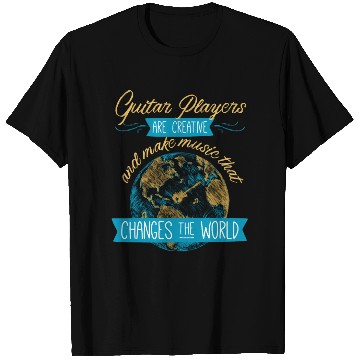 Discover Guitar Players Are Creative And Make Music That T Shirts