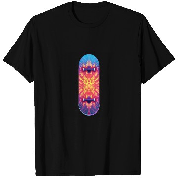 Discover Skateboarding Skateboard Abstract Pattern T Shirts