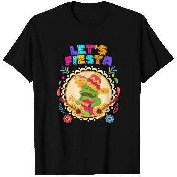 Discover Lets Fiesta Cinco De Mayo with Guitar Cactus T Shirts
