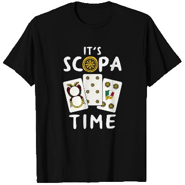 Discover Scopa Italian Card Game Scopa Player T Shirts