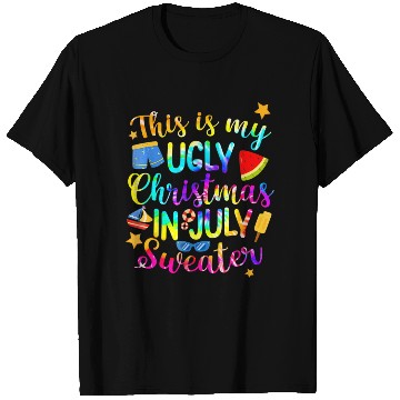Discover This Is My Christmas In July Sweater Summer T Shirts