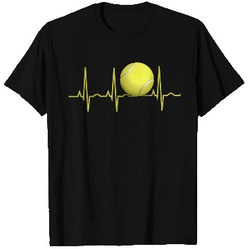 Discover Tennis Heartbeat Tennis For Players Coaches T Shirts