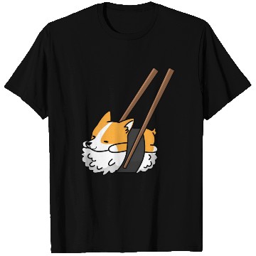 Discover Corgi Sushi Dog T Shirts