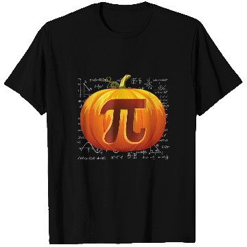 Discover Pumpkin Pi Math Teacher Halloween Thanksgiving T Shirts