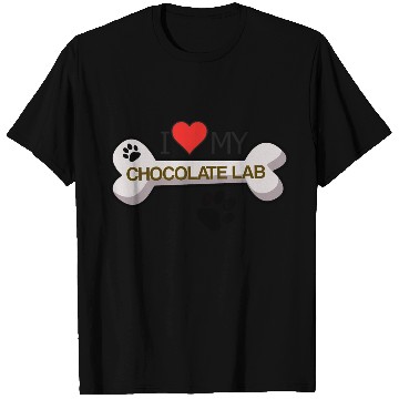 Discover Chocolate Labrador - I Love My Chocolate Lab T Shirts
