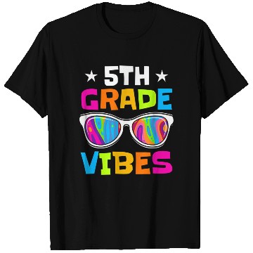 Discover 5th Grade Vibes Sunglasses Back To School T Shirts