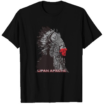 Discover Lipan Apache American Indian Proud Chief Rect T Shirts