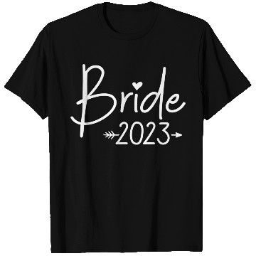 Discover Bride 2023 For Wedding Or Bachelorette T Shirts