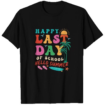 Discover Groovy Happy Last Day of School Teacher Student T Shirts
