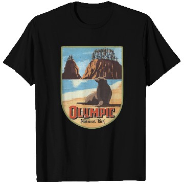Discover olympic national park T Shirts