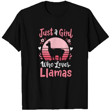 Discover Llamas Llama Lover Retro T Shirts