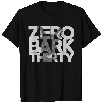 Discover Zero Bark Thirty Belgian Malinois Military Dog T Shirts