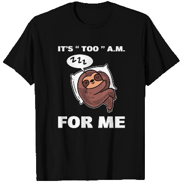 Discover Sleeping Sloth Sleepyhead T Shirts