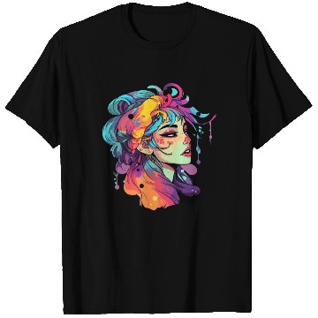 Discover Colorful Beauty Vibrant Watercolor T Shirts