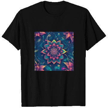 Discover Cyberpunk flowers T Shirts
