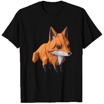 Discover Tangram Fox T Shirts