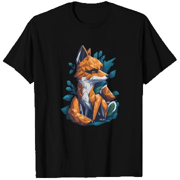 Discover Tangram Fox T Shirts