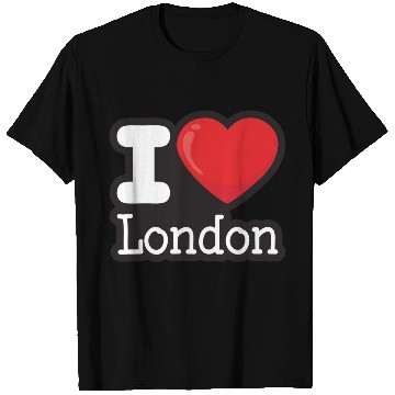 Discover I love London T Shirts