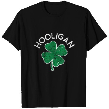 Discover Hooligan Squad Lucky C St Patrick'S Day Distress T Shirts