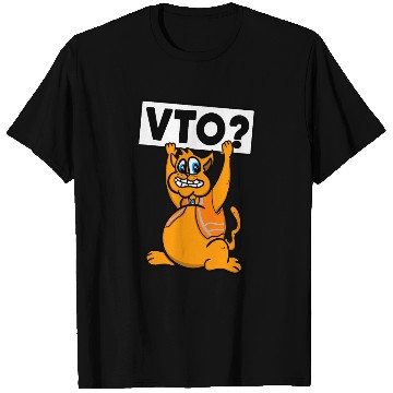 Discover Cat Aing For Vto Worker That Loves Kitties Vto T Shirts