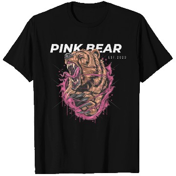 Discover Pink Bear T Shirts
