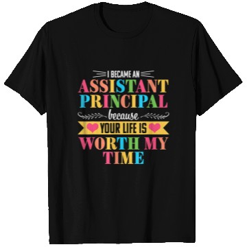 Discover Assistant Principal Cute Appreciation Back to T Shirts