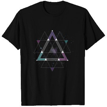 Discover Edm Techno Geometric Space Dance Rave Music Festiv T Shirts