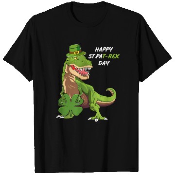 Discover Happy St Pat Trex Day Dino St Patric Day T Shirts