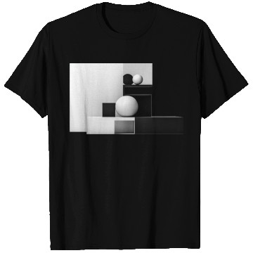 Discover Abstract Circles and Square T Shirts