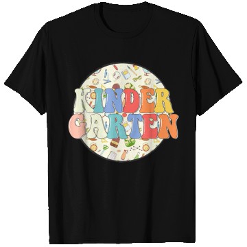 Discover First Day Kindergarten Teacher Student Back To T Shirts