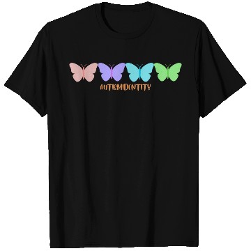 Discover Autism Identity Butterfly T Shirts