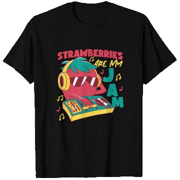 Discover Strawberries Are My Jam Strawberry T Shirts