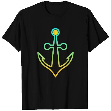 Discover Preppy Nautical Anchor For Sailors Boaters T Shirts