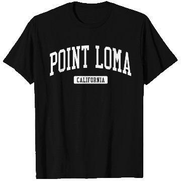 Discover Point Loma California Ca Vintage Athletic Sports T Shirts