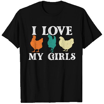 Discover I Love My Chicken Farm Animal Farmyard T Shirts