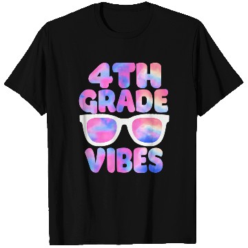 Discover Back To School 4th Grade Vibes First Day Teacher T Shirts