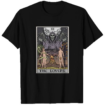 Discover The Tarot Card Halloween Grim Reaper Gothic Horror T Shirts