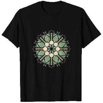 Discover Banjo Mandala Bluegrass Mindfulness & Nature T Shirts