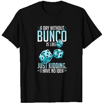 Discover Bunco Game Rules Score Player Dice T Shirts