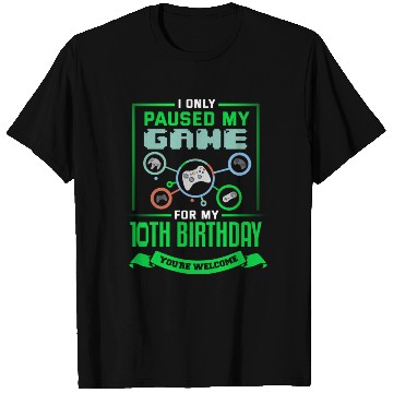 Discover 10 Gamer 10Th Bday T Shirts