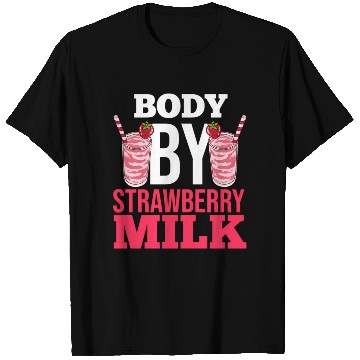Discover Strawberry Milk Shake Korean Vegan Japanese T Shirts